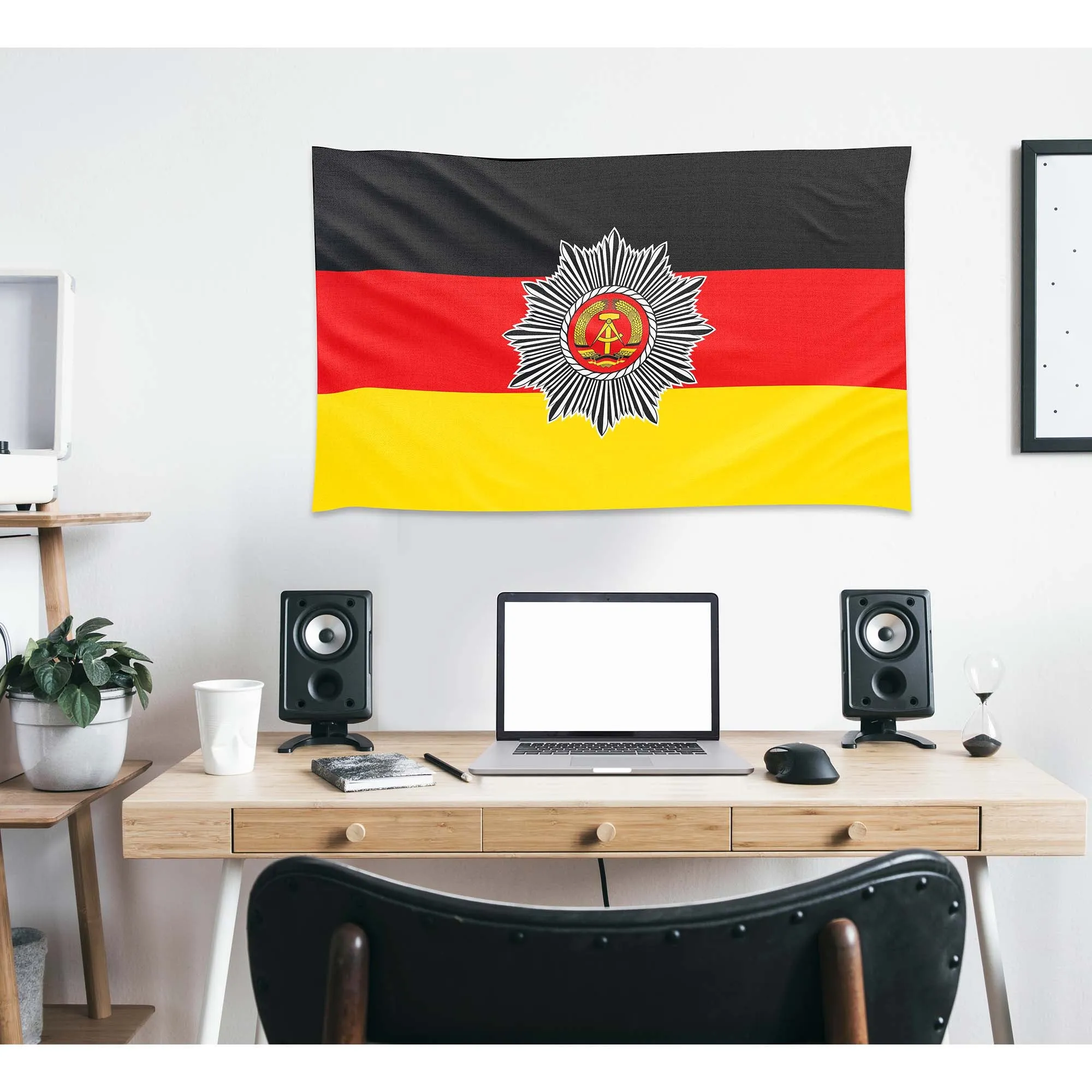 Estern German People's Police Flag Banner