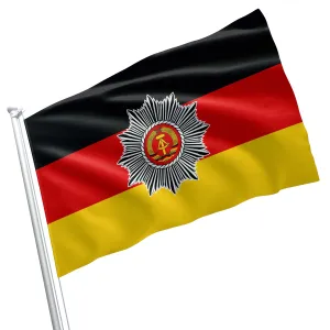 Estern German People's Police Flag Banner