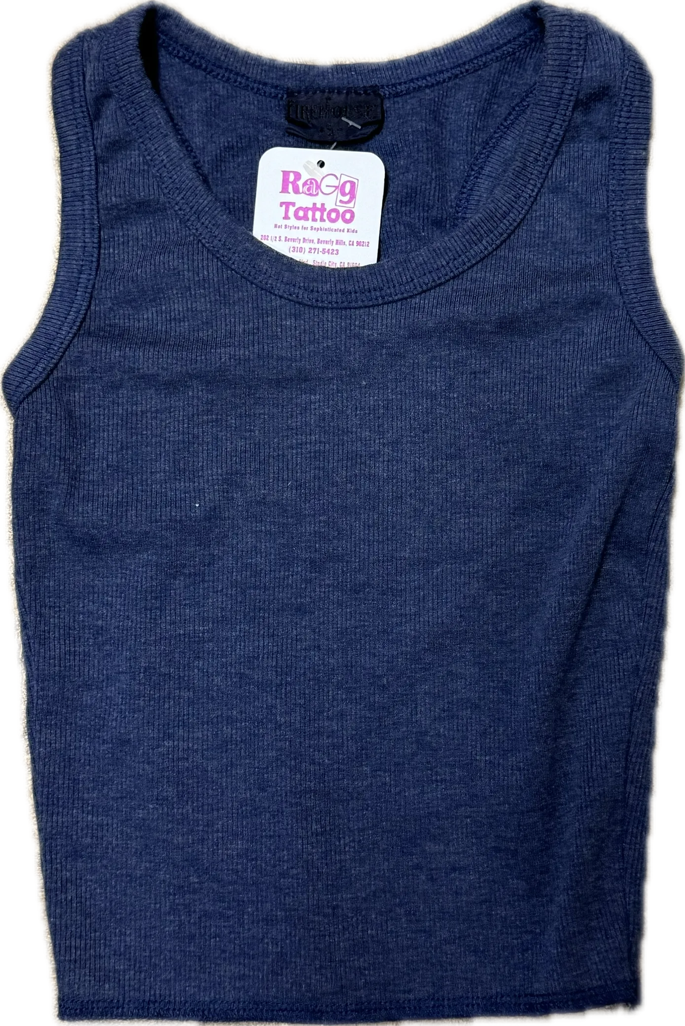 FIREHOUSE- Tank (Heather Navy)
