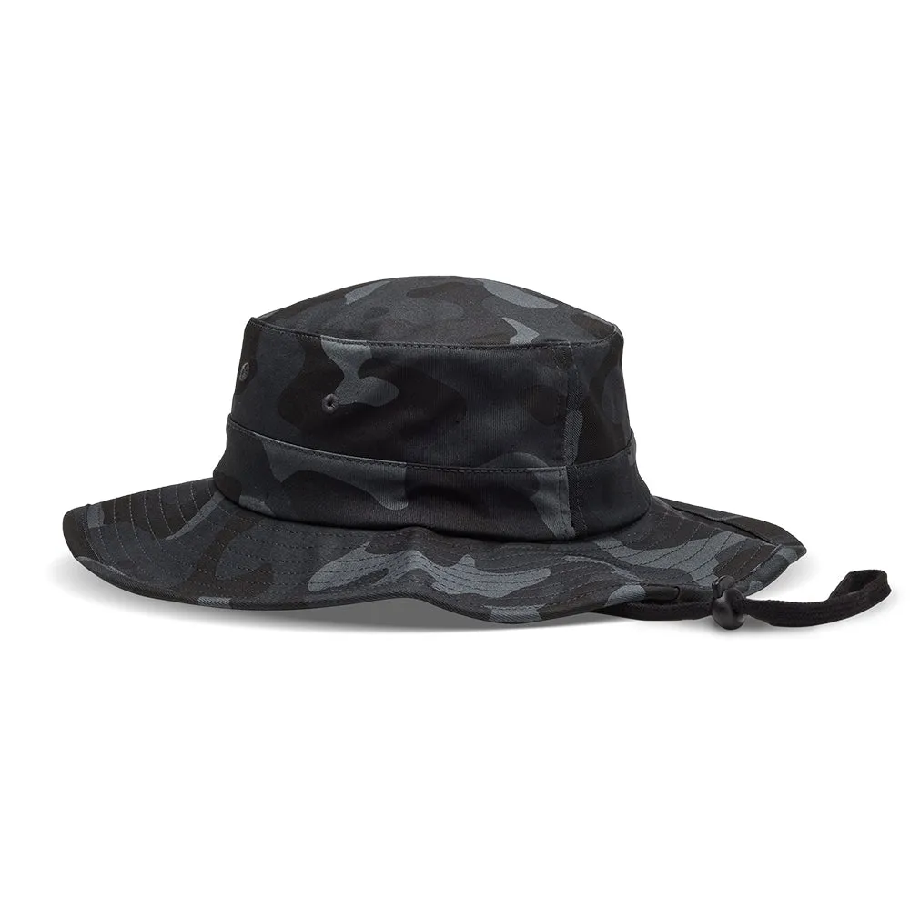 Fox Base Over Sun Hat - Black Camo