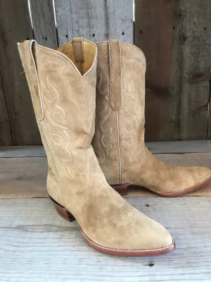 French Suede Tres Outlaws Men's  Classic  Boot 4129@