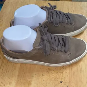 Frye tan suede sneakers size 6.5