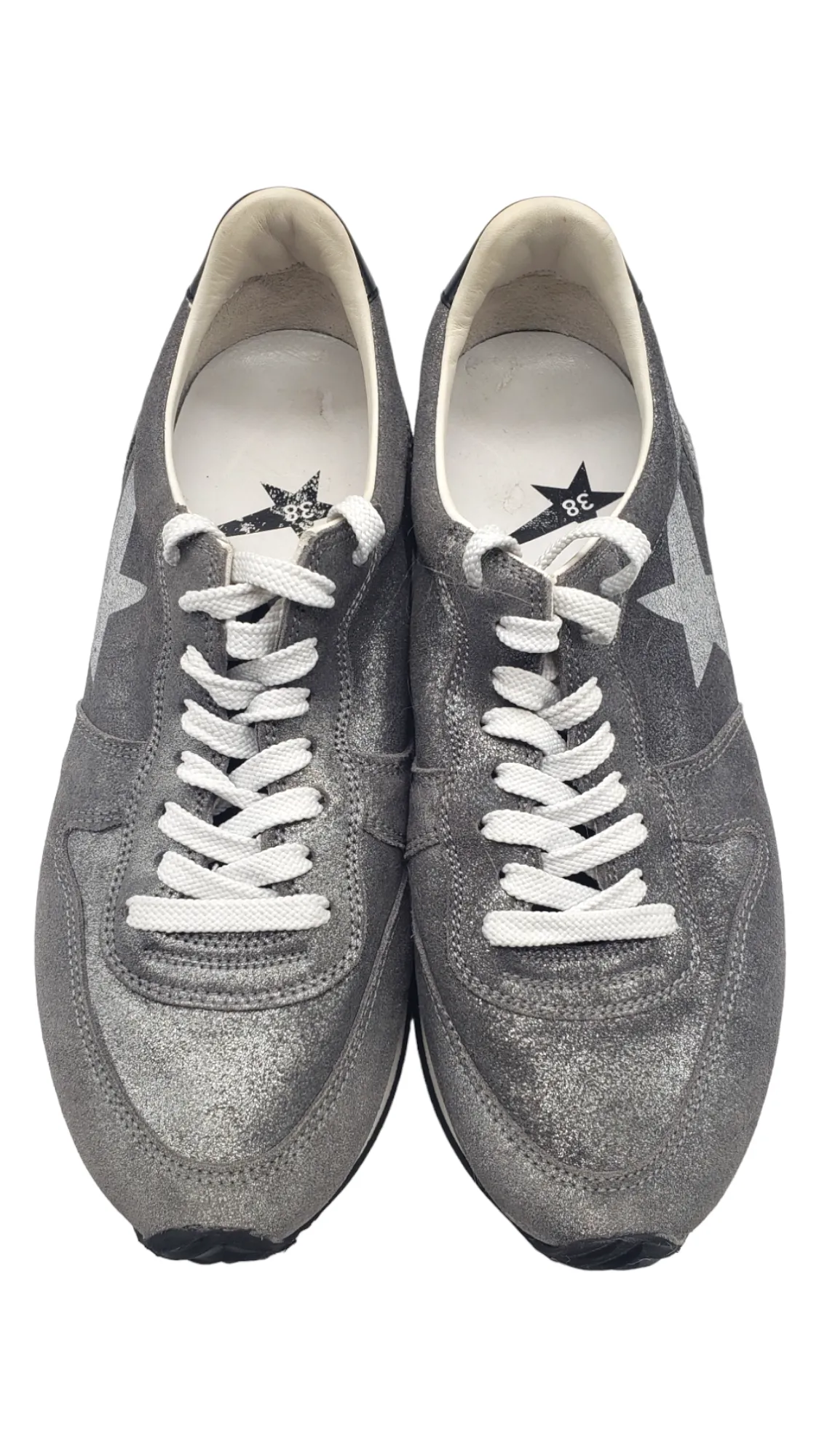 Golden Goose x Haus Silver Size 38 Sneakers