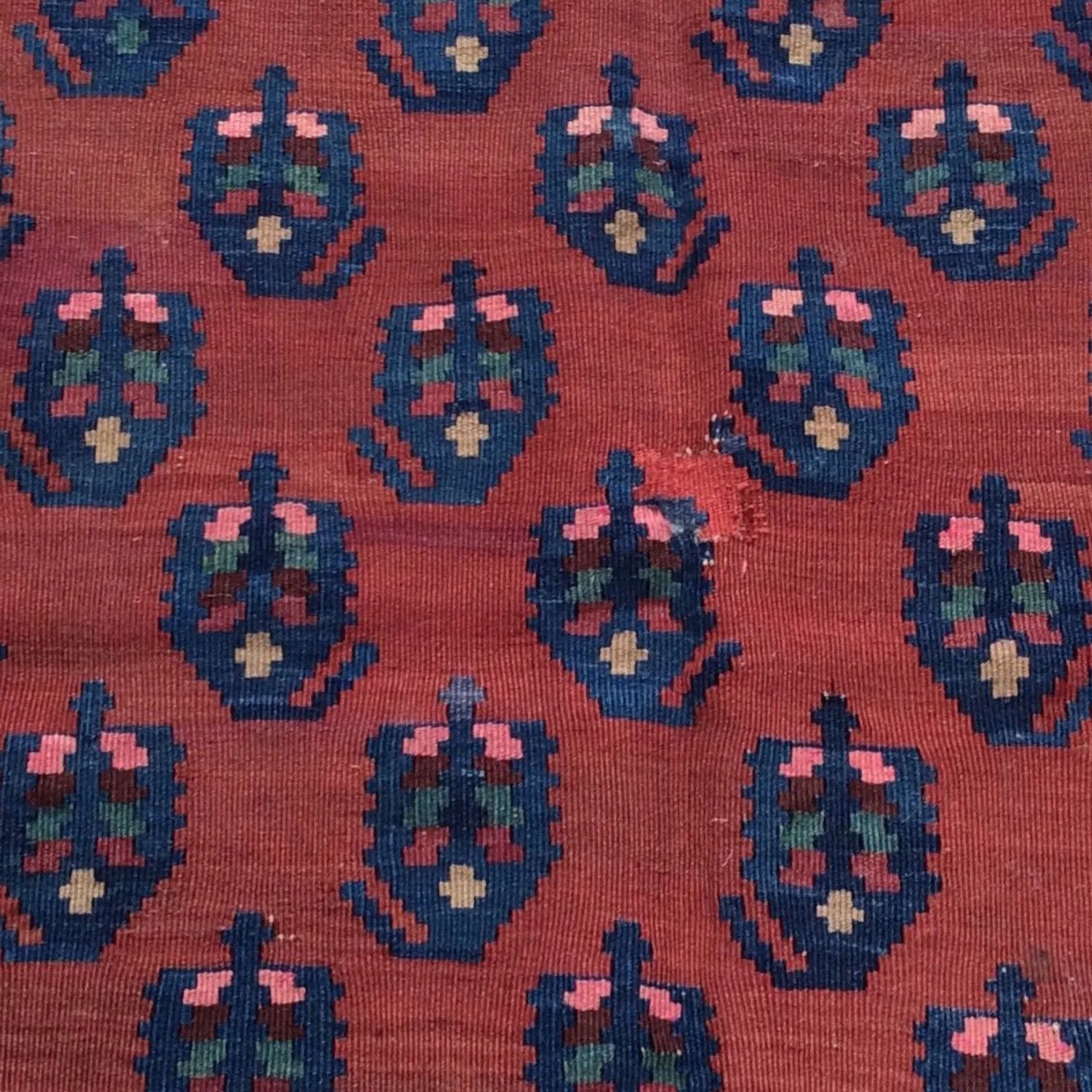 Hand-Woven Turkish Flatweave Kilim Handmade Wool Rug (Size 5.0 X 8.5) Brrsf-1386