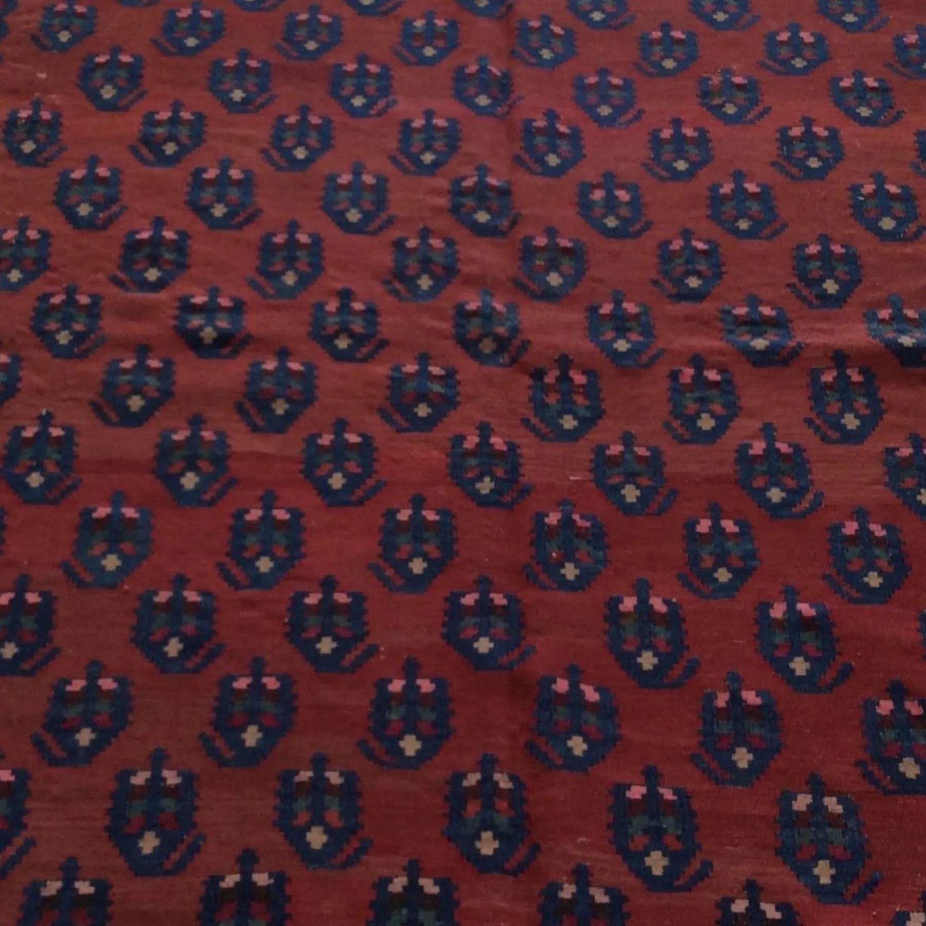 Hand-Woven Turkish Flatweave Kilim Handmade Wool Rug (Size 5.0 X 8.5) Brrsf-1386