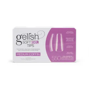 HARMONY GELISH Soft Gel - Tips Medium Coffin