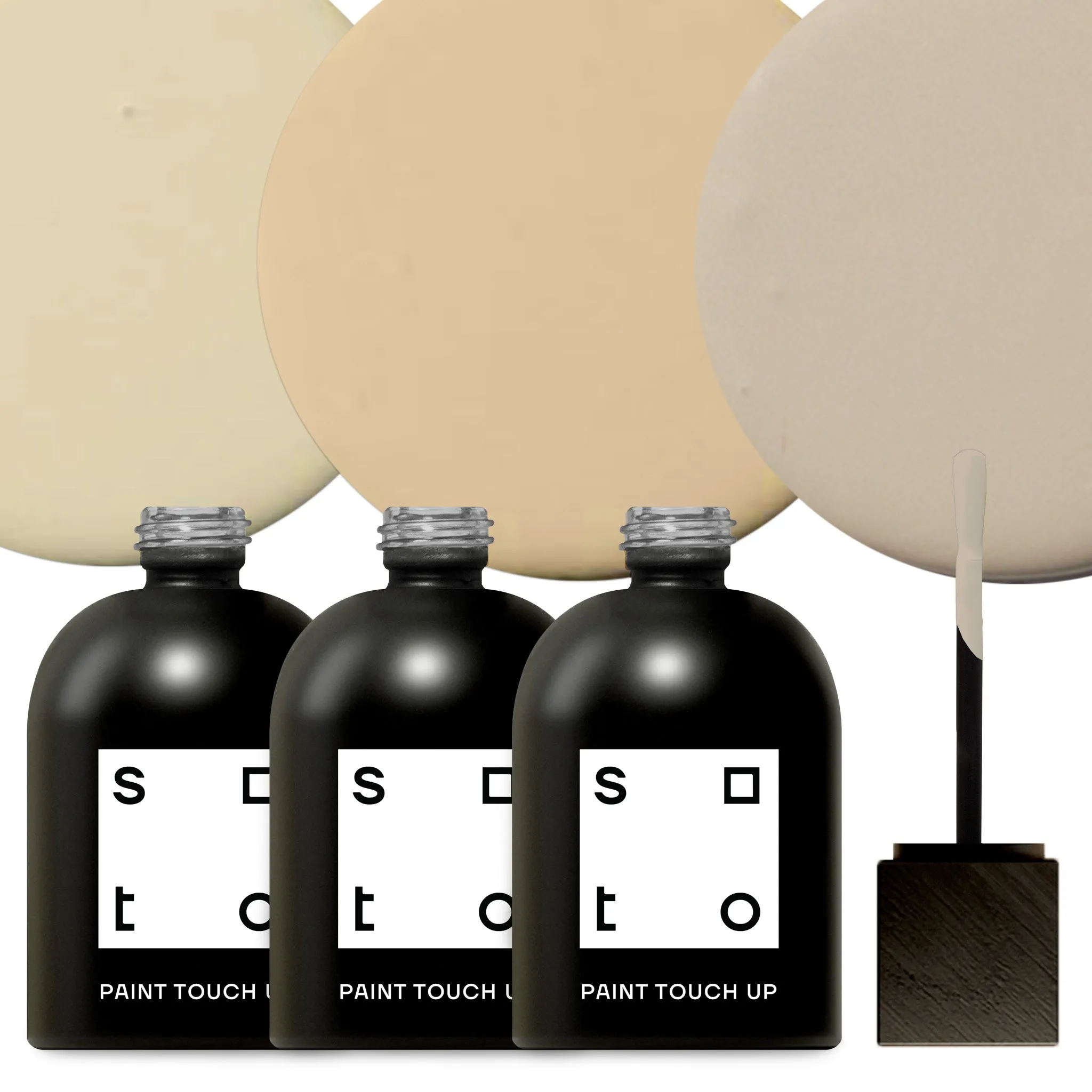 High-Gloss Appliance   Porcelain Paint Touch Up, Set of 3