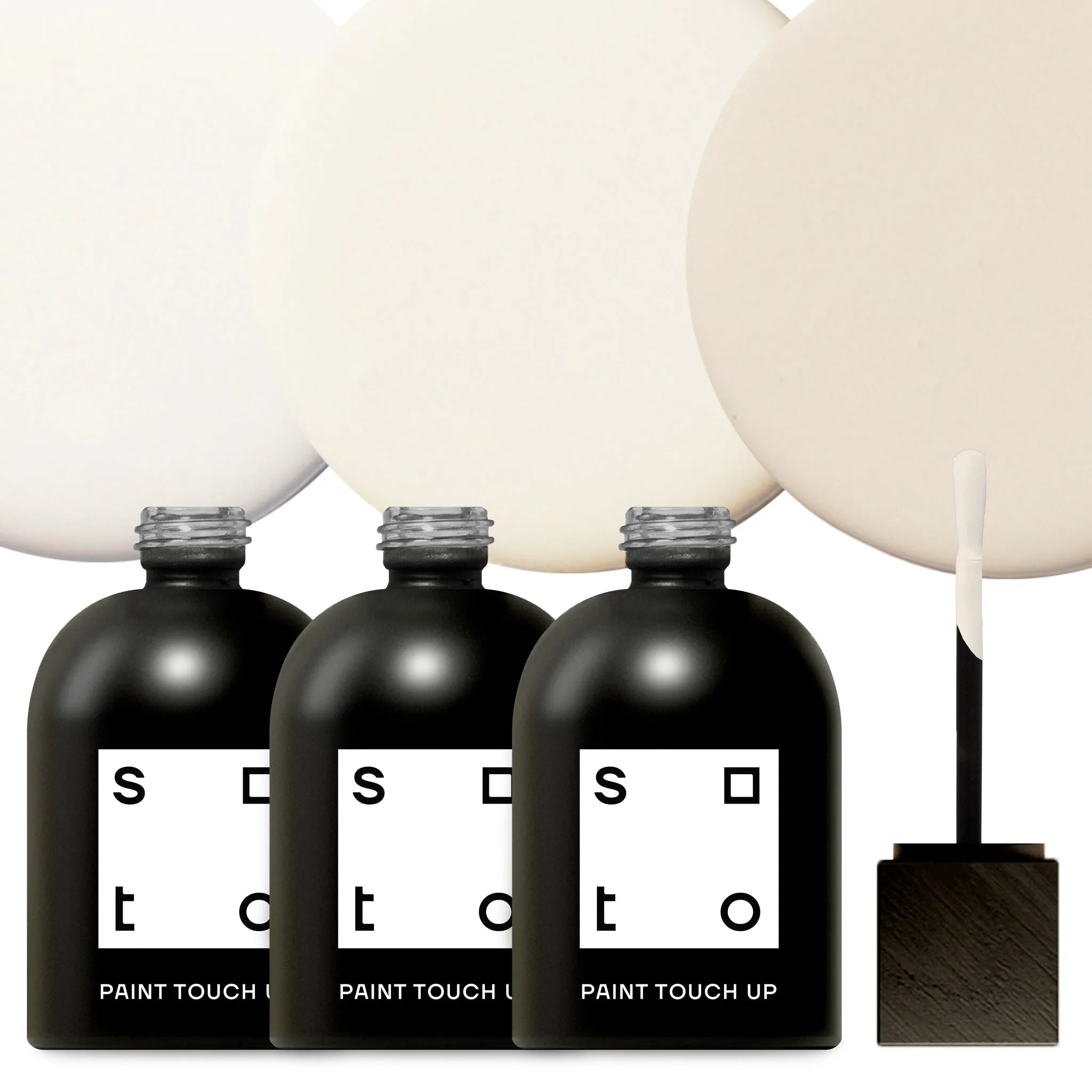 High-Gloss Appliance   Porcelain Paint Touch Up, Set of 3