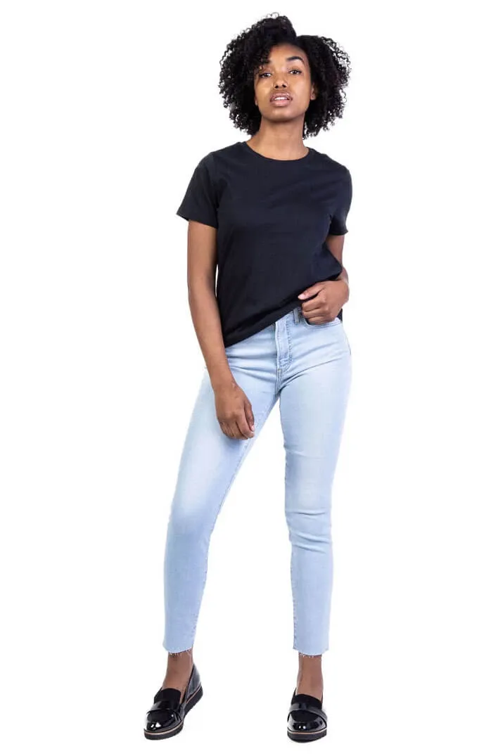 High-Rise Skinny - Faded Away Indigo