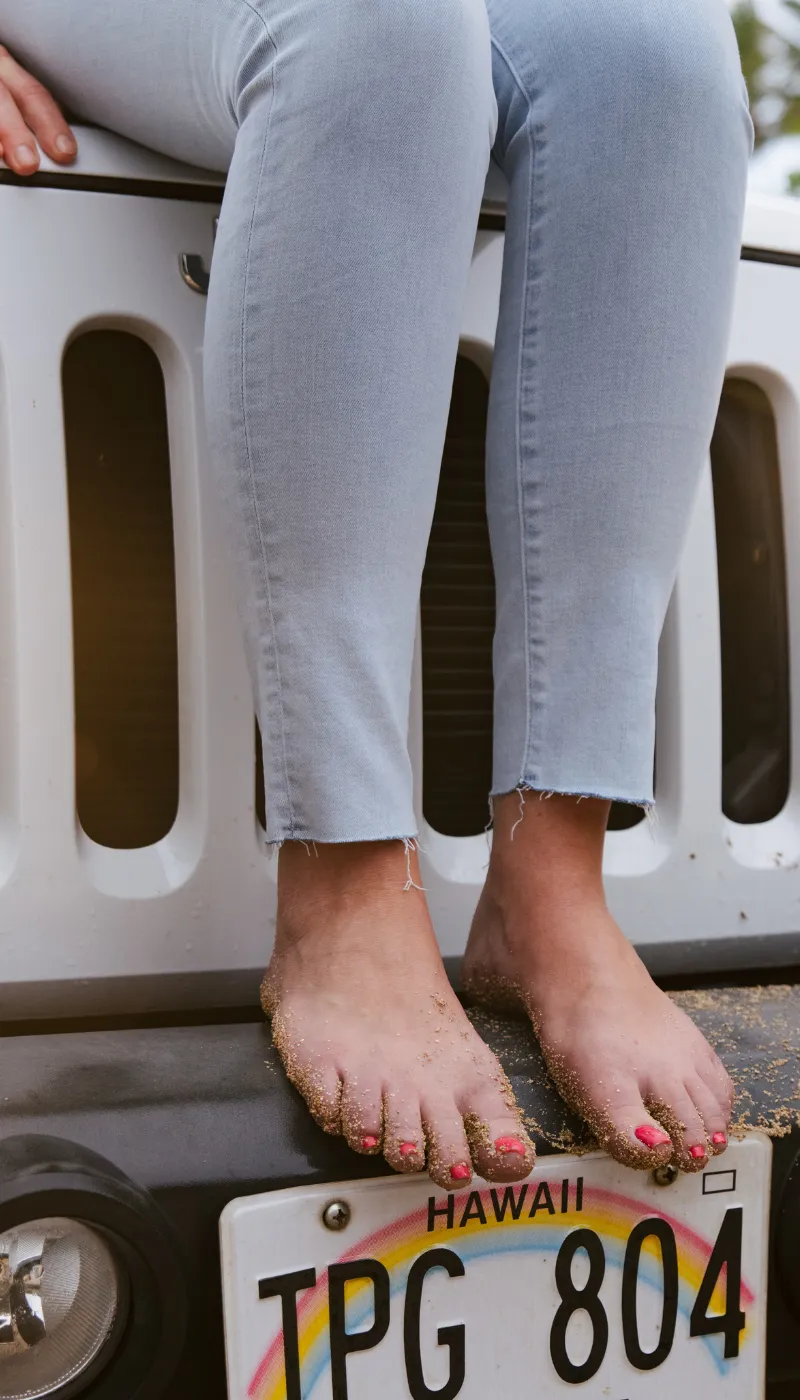 High-Rise Skinny - Faded Away Indigo