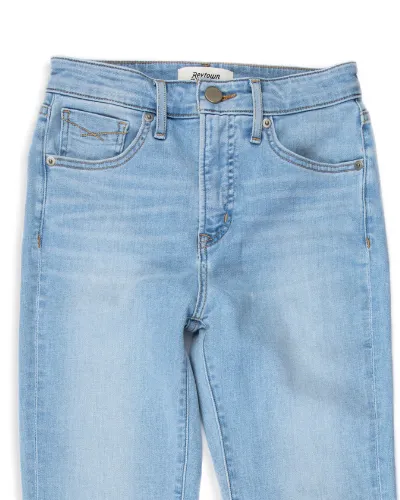 High-Rise Skinny - Faded Away Indigo