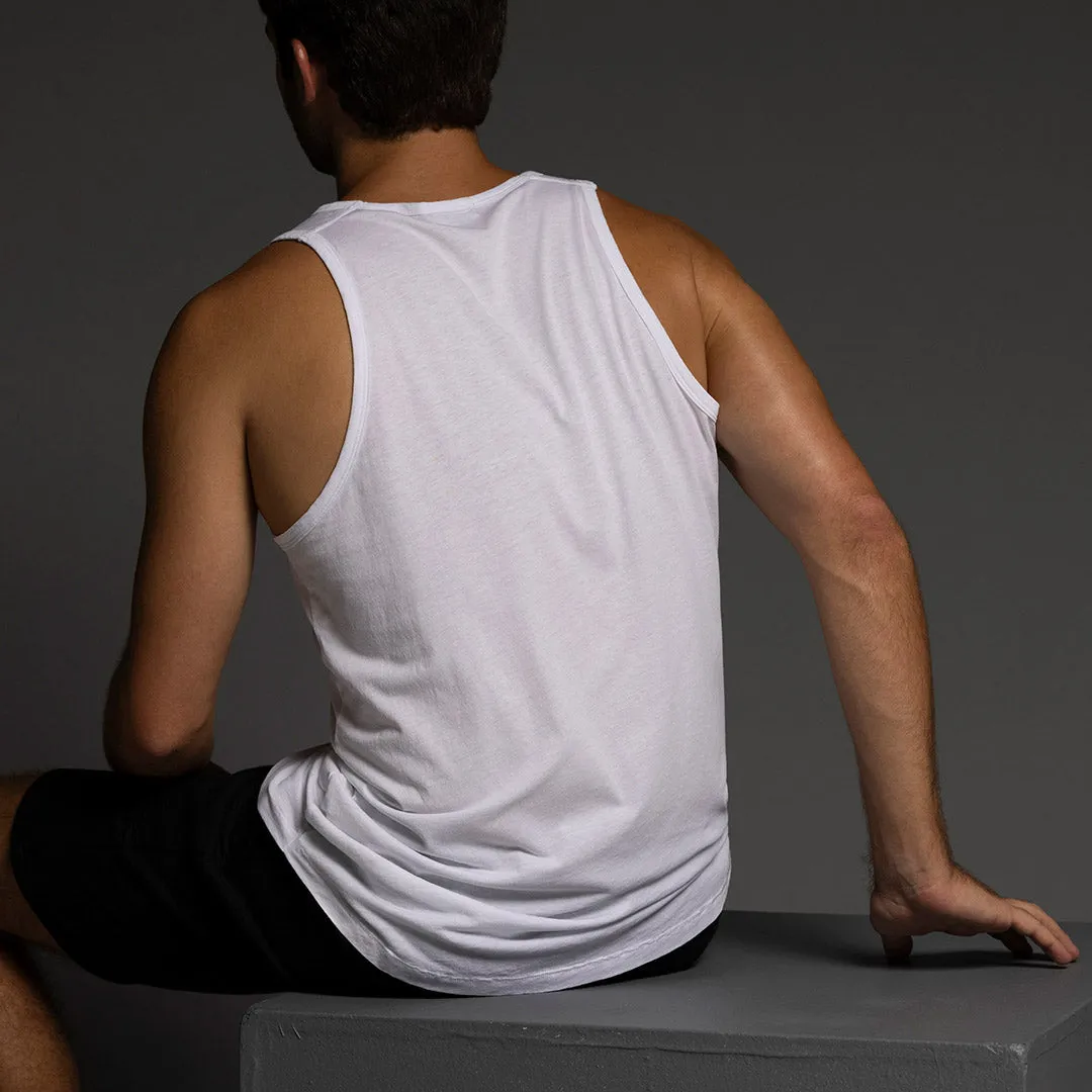 High Twist Summer Tank White