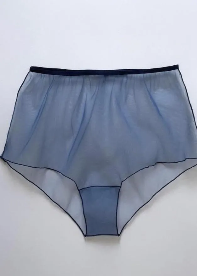HIGH WAIST PANTY OCEAN BLUE COLOR