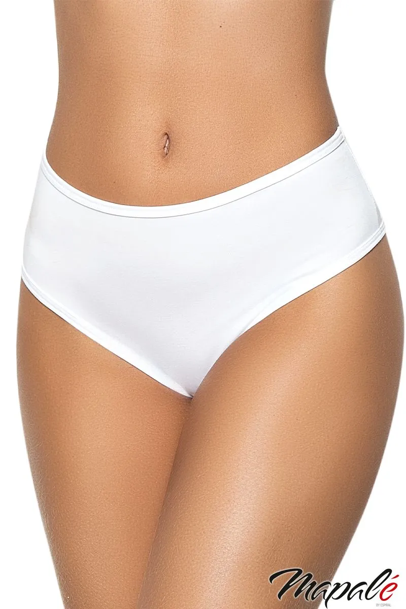 High-Waisted Panty in White
