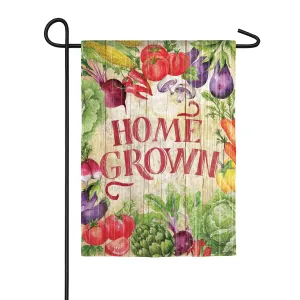 Home Grown Garden Flag