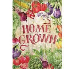 Home Grown Garden Flag
