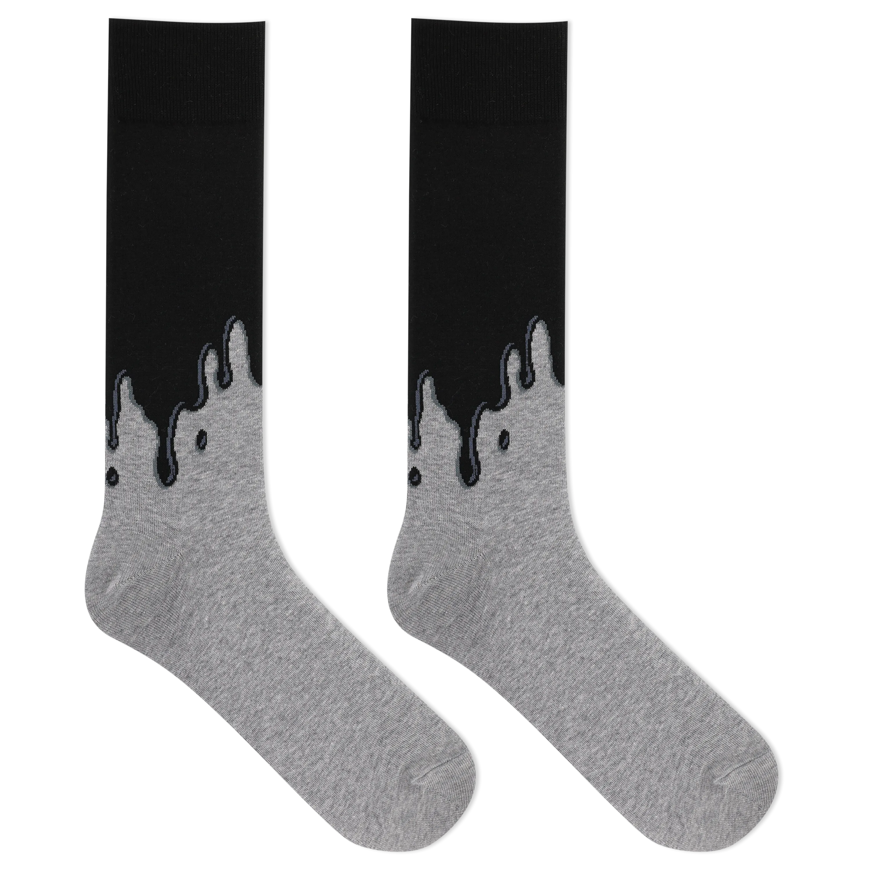 HOTSOX Men's Paint Drip Crew Sock