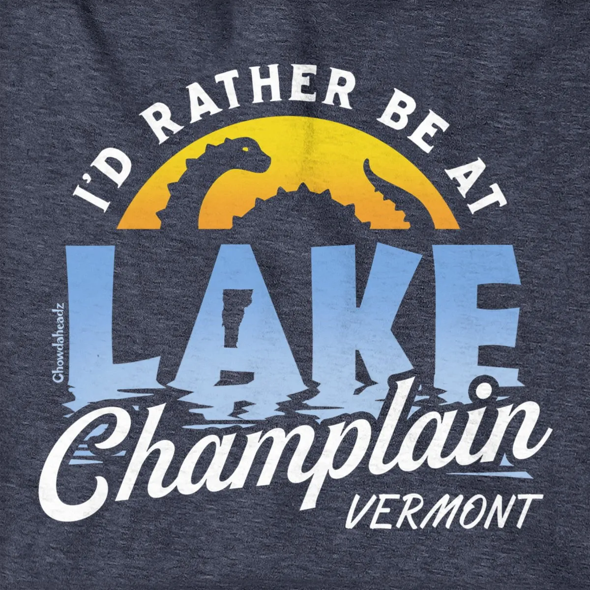 I'd Rather Be At Lake Champlain Hoodie