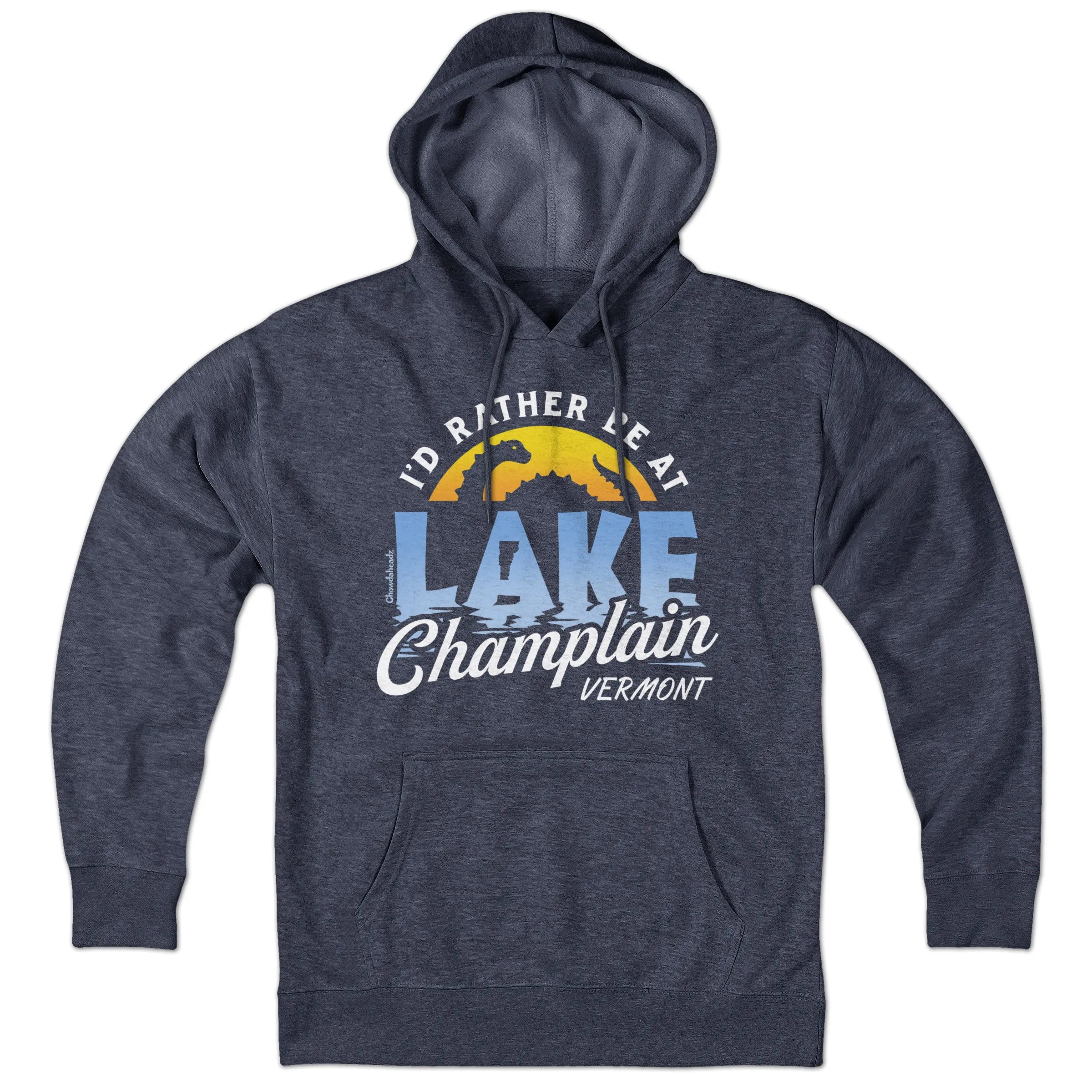 I'd Rather Be At Lake Champlain Hoodie
