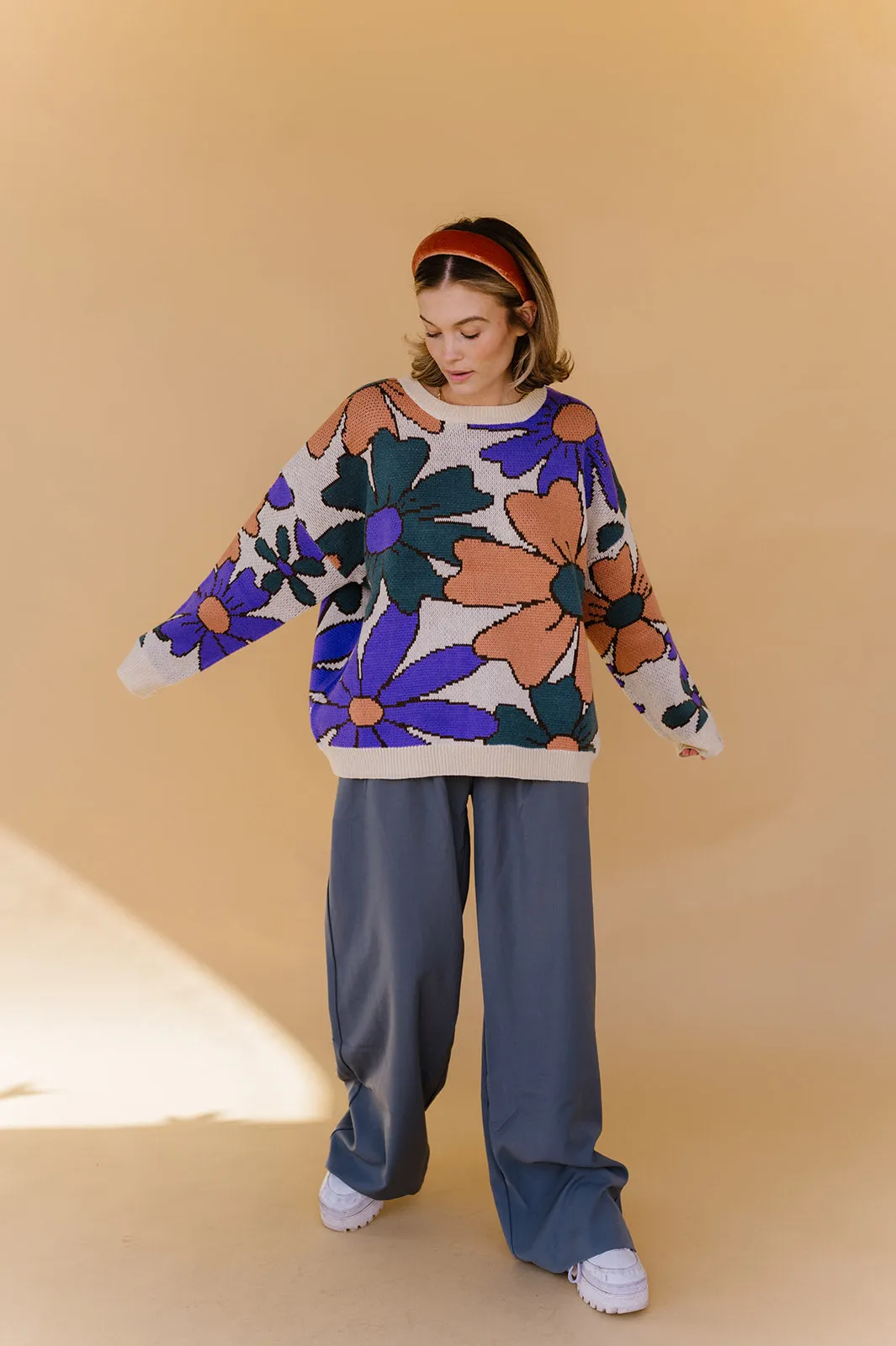 ILYSB Floral Sweater