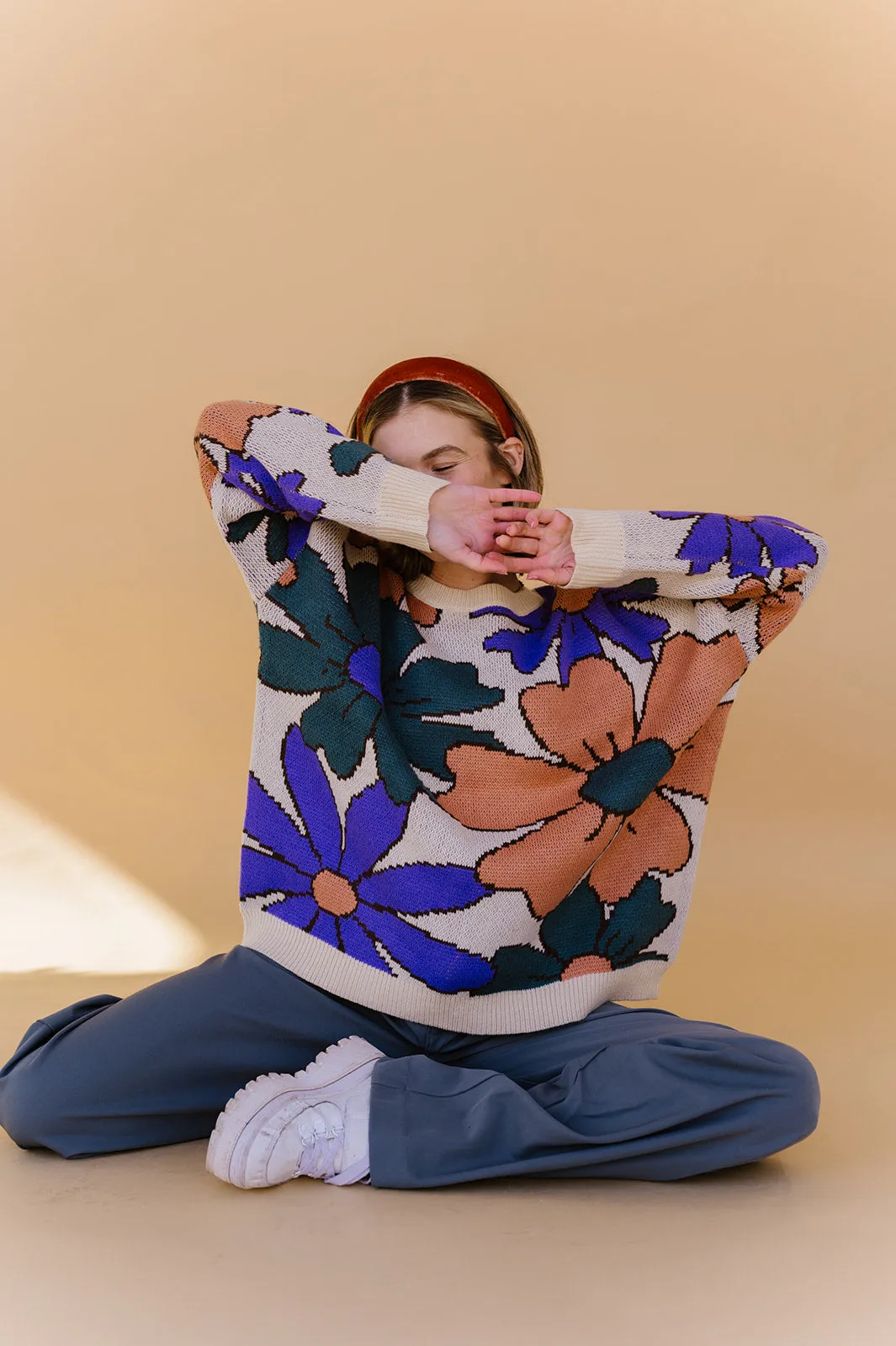 ILYSB Floral Sweater