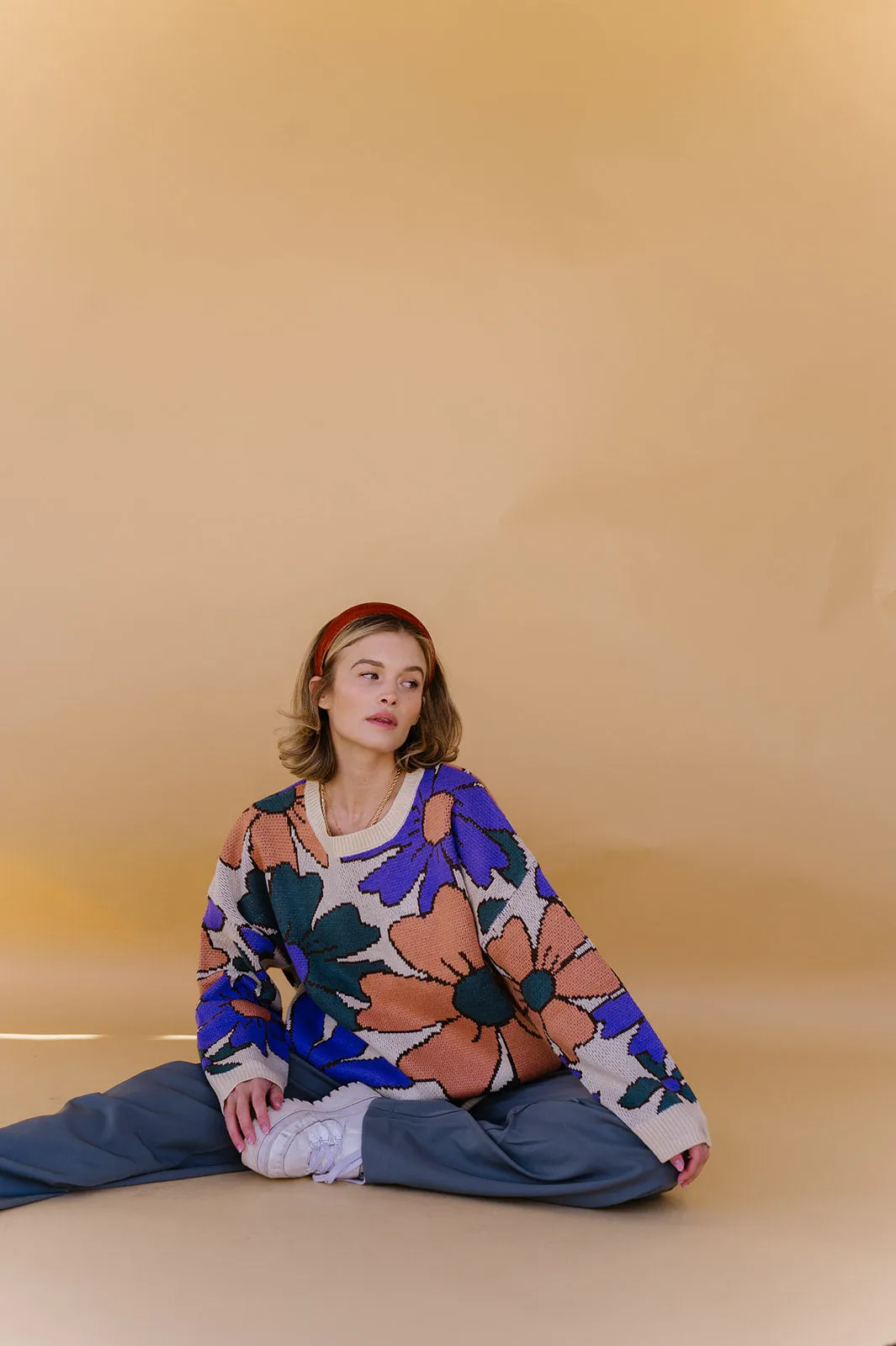 ILYSB Floral Sweater