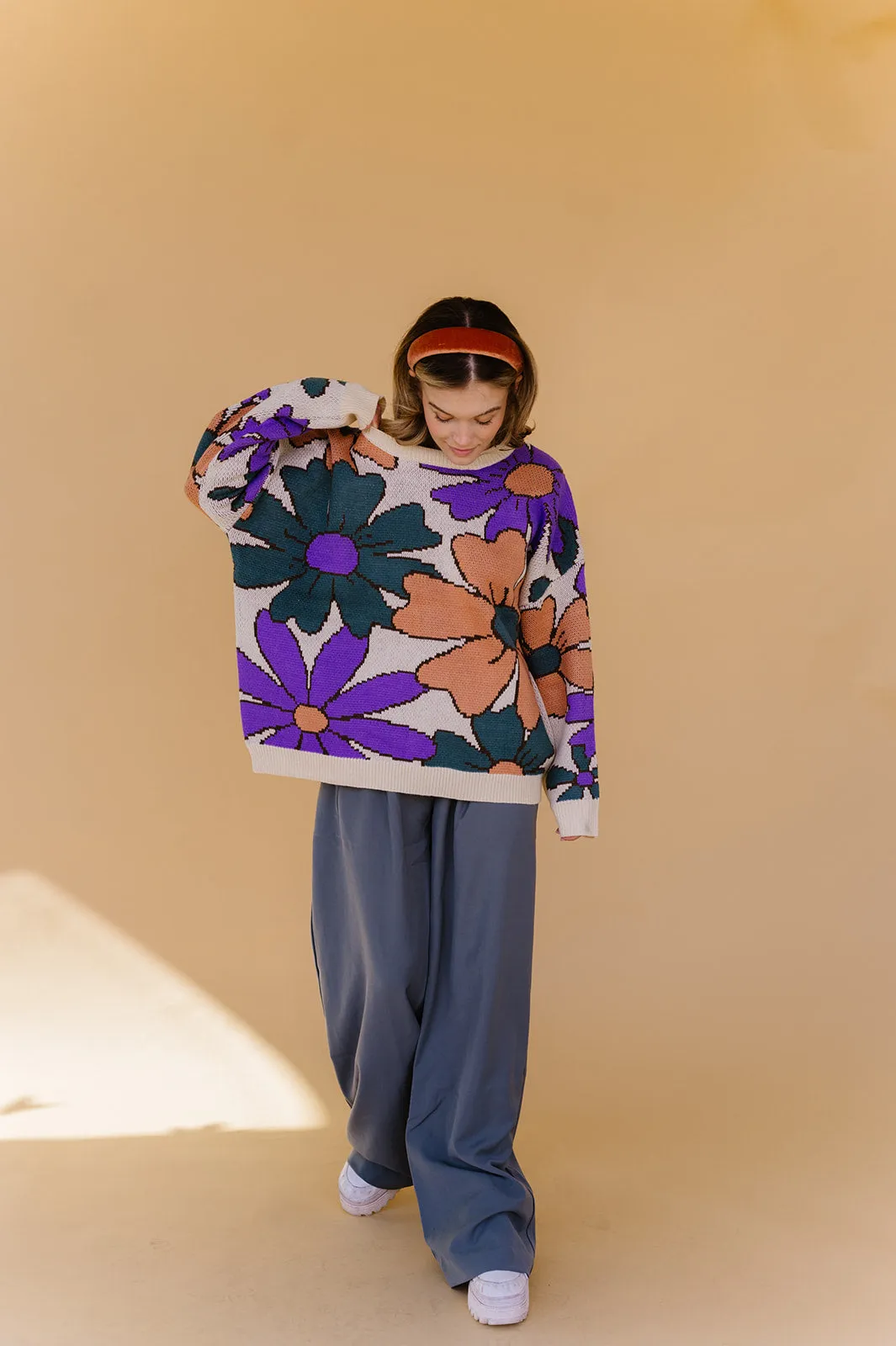 ILYSB Floral Sweater