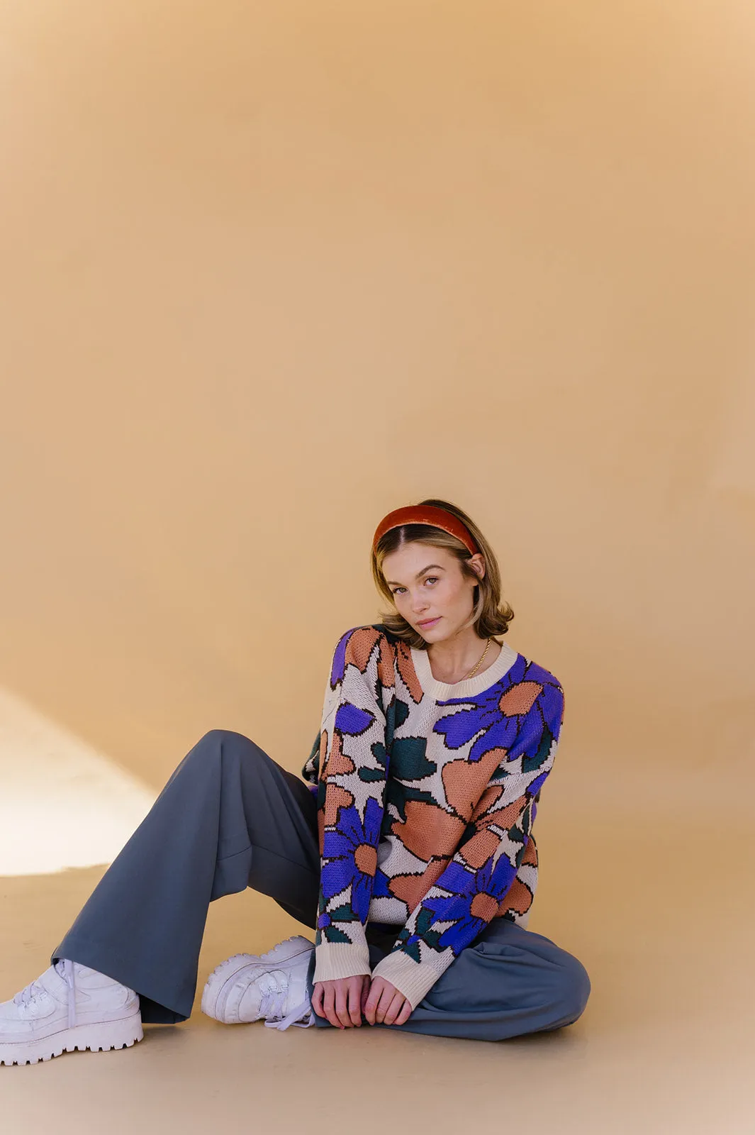ILYSB Floral Sweater