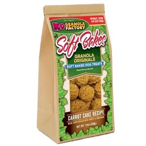 K9 Granola Factory Soft Bakes Carrot Cake Recipe Dog Treats