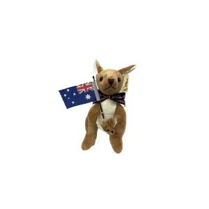 Kangaroo Flag & Ribbon 10 Inch