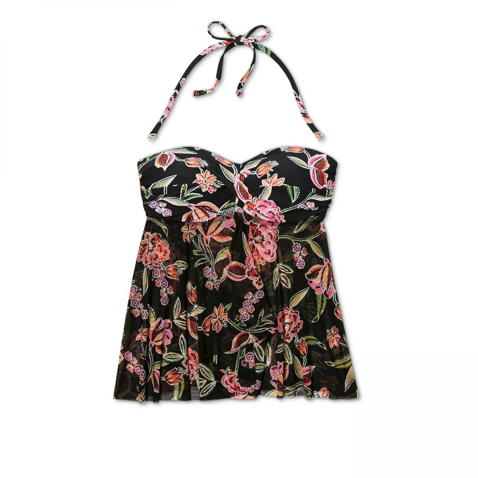 Kona Sol Women's Flyaway Tankini Swim Top