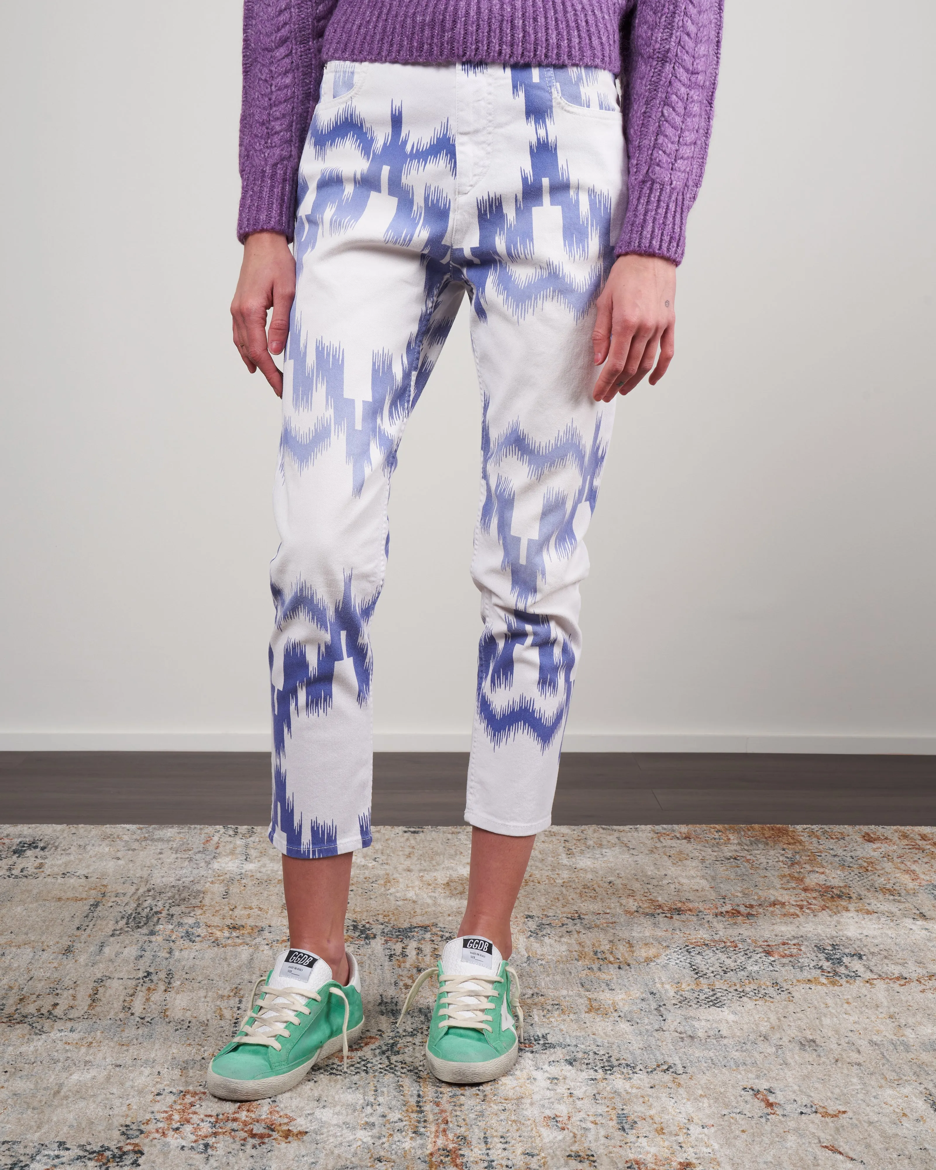 lanea denim jean - white