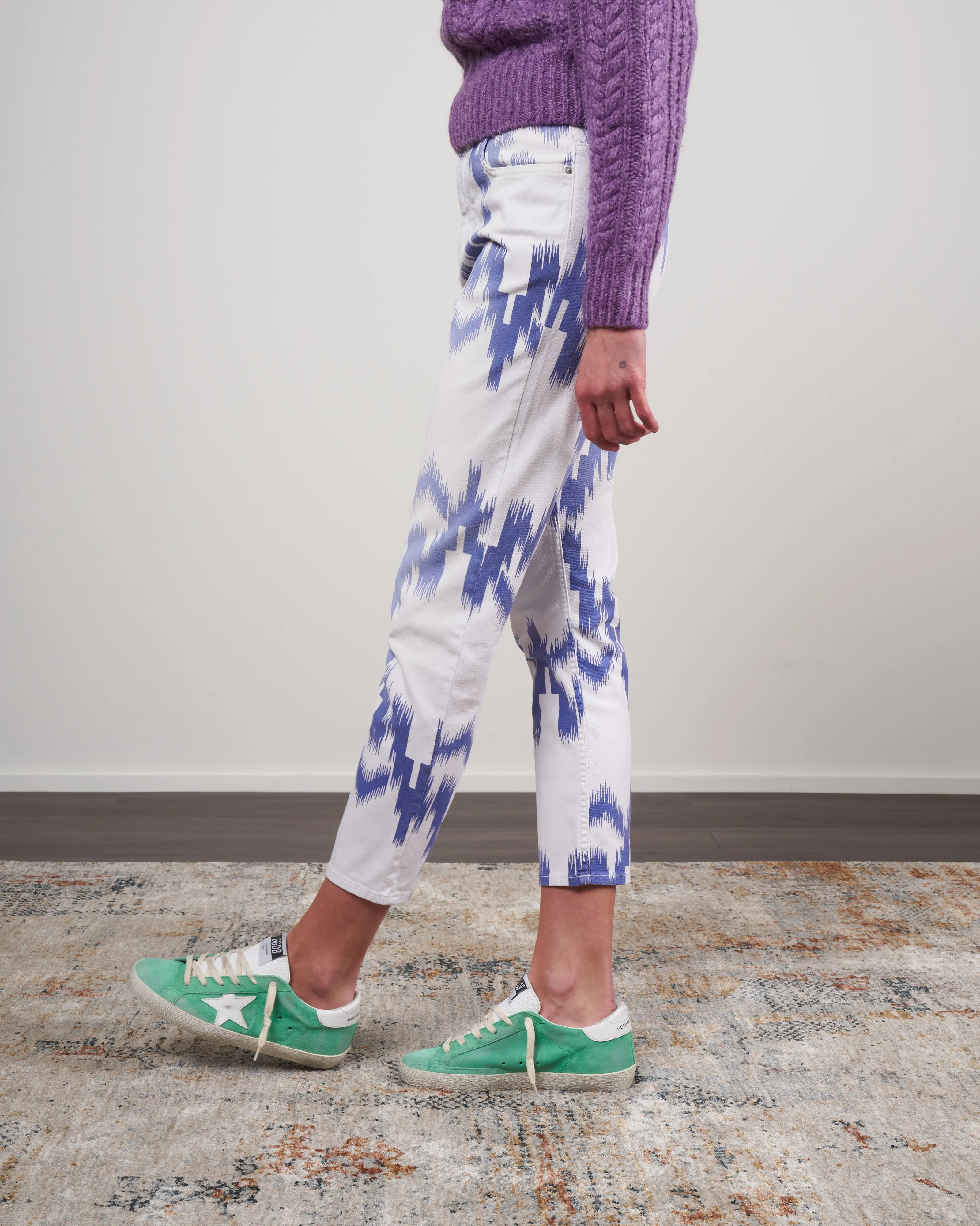 lanea denim jean - white