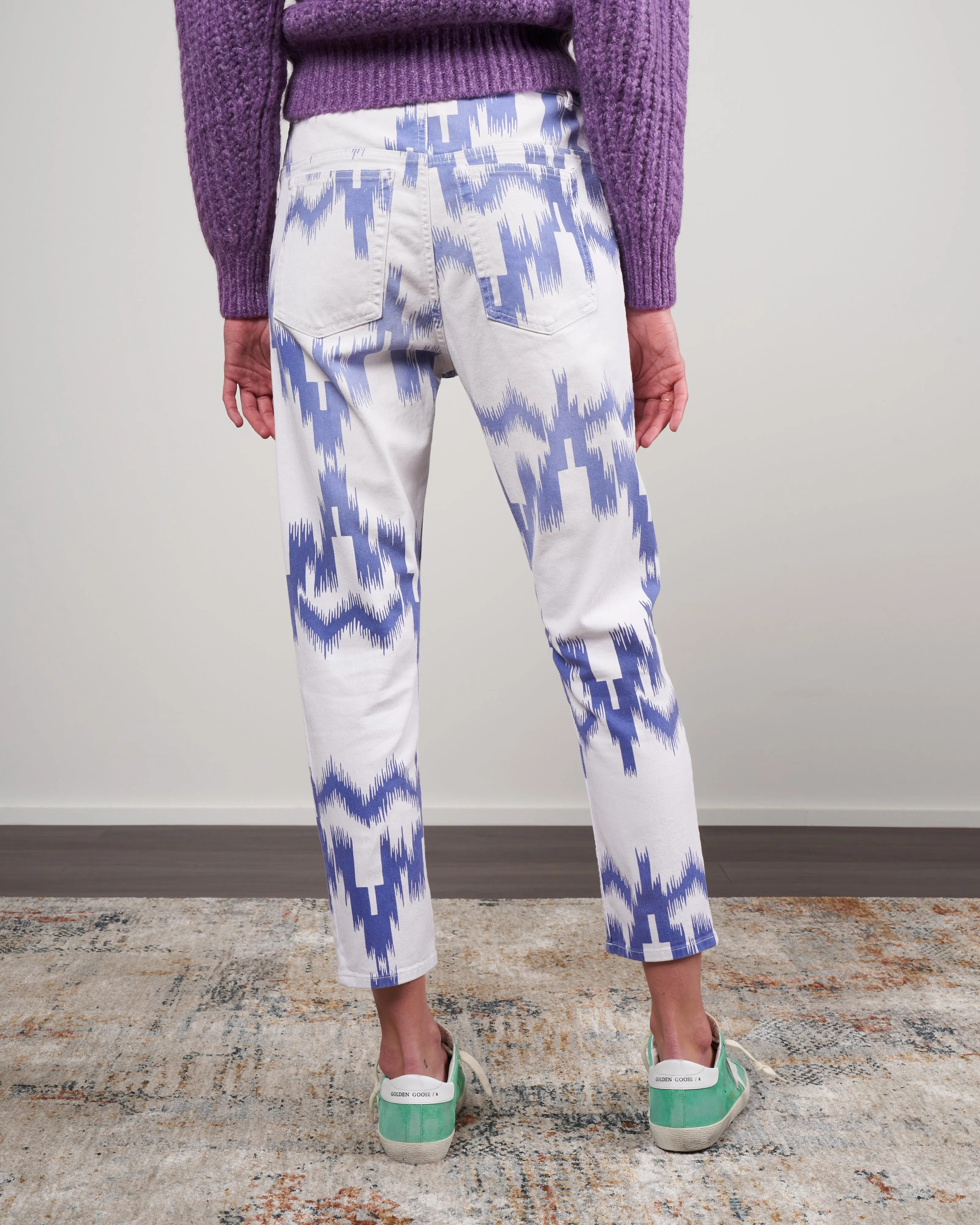 lanea denim jean - white