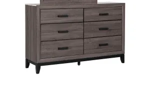 Laura Foil Grey Dresser