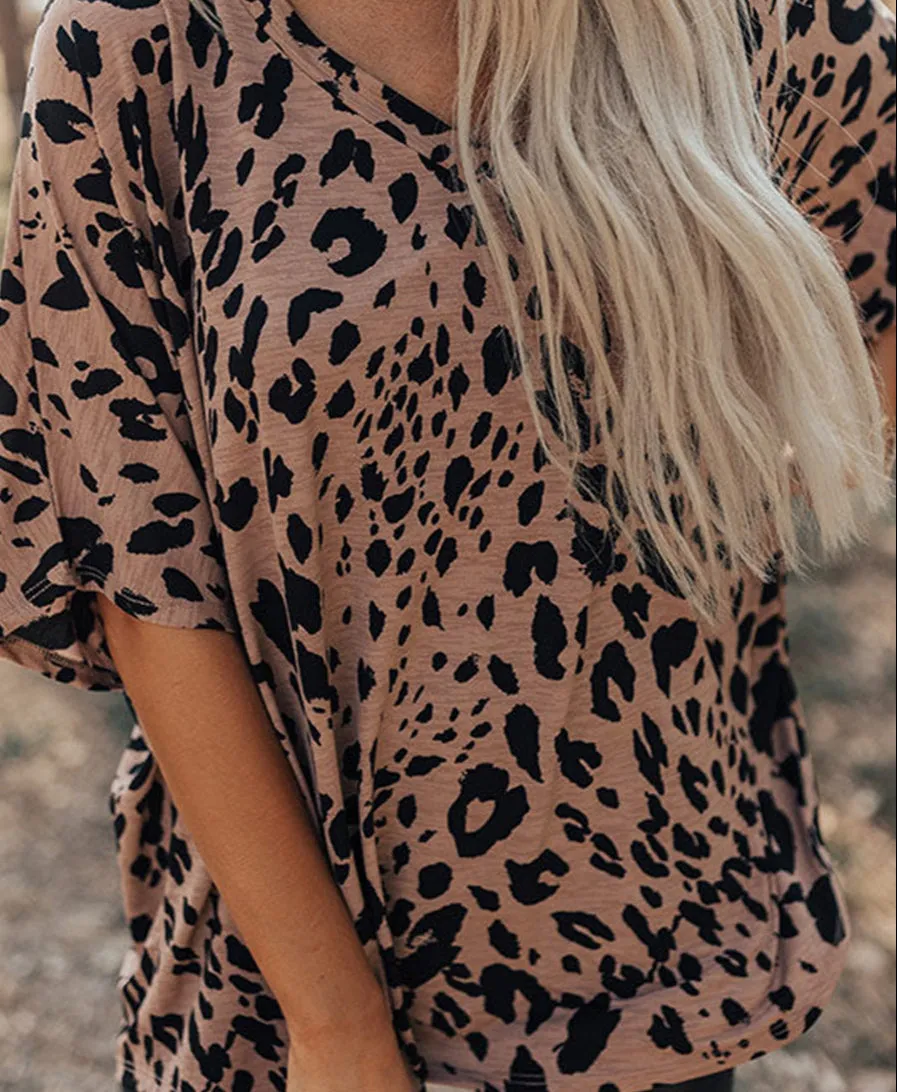 Leopard Oversized Tee