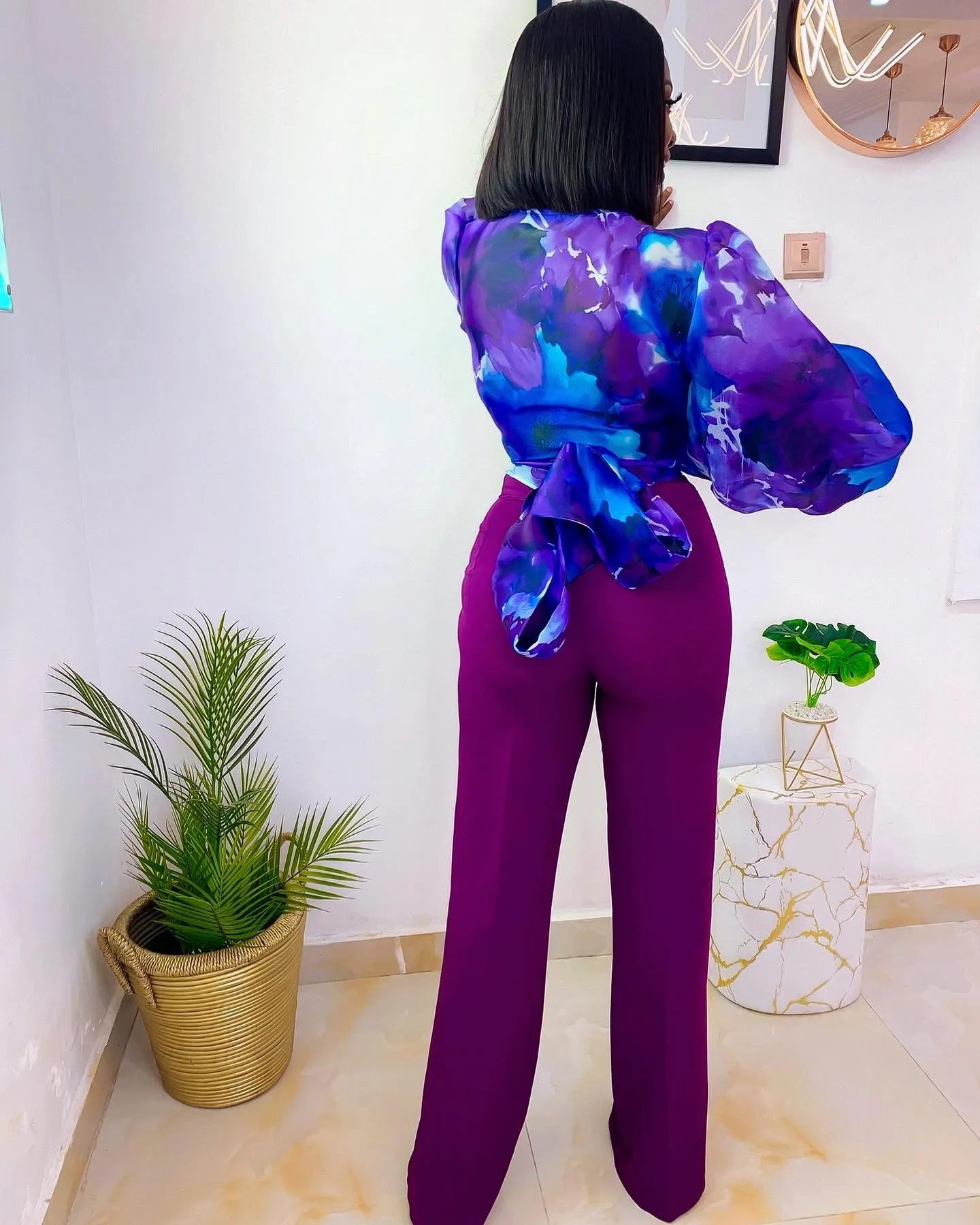 Lily Purple Pants