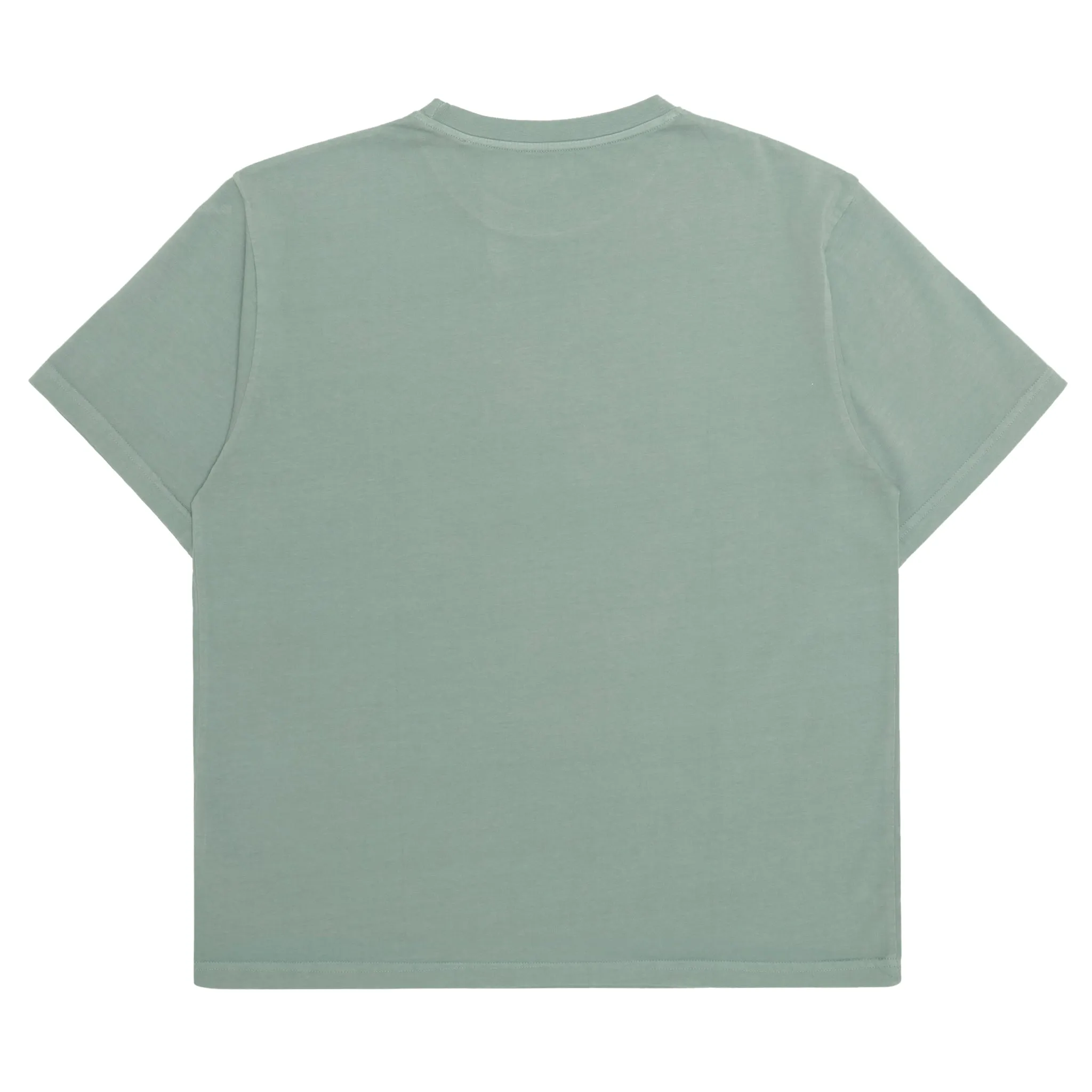 LOGO ESSENTIAL TEE (DUSTY AQUA)
