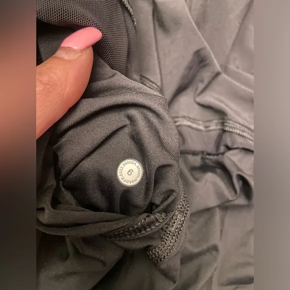 Lululemon Black Athletic Shorts