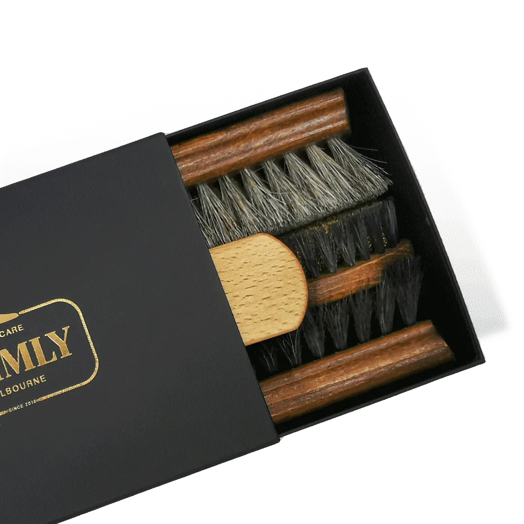 Luxury Shoe Brush Gift Box