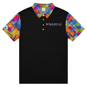 Maadish | Men’s slim fit multicolor polo