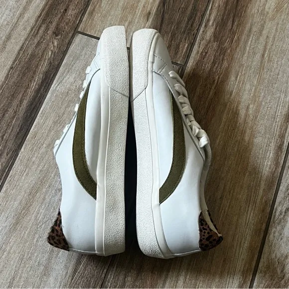 Madewell white leather sneakers