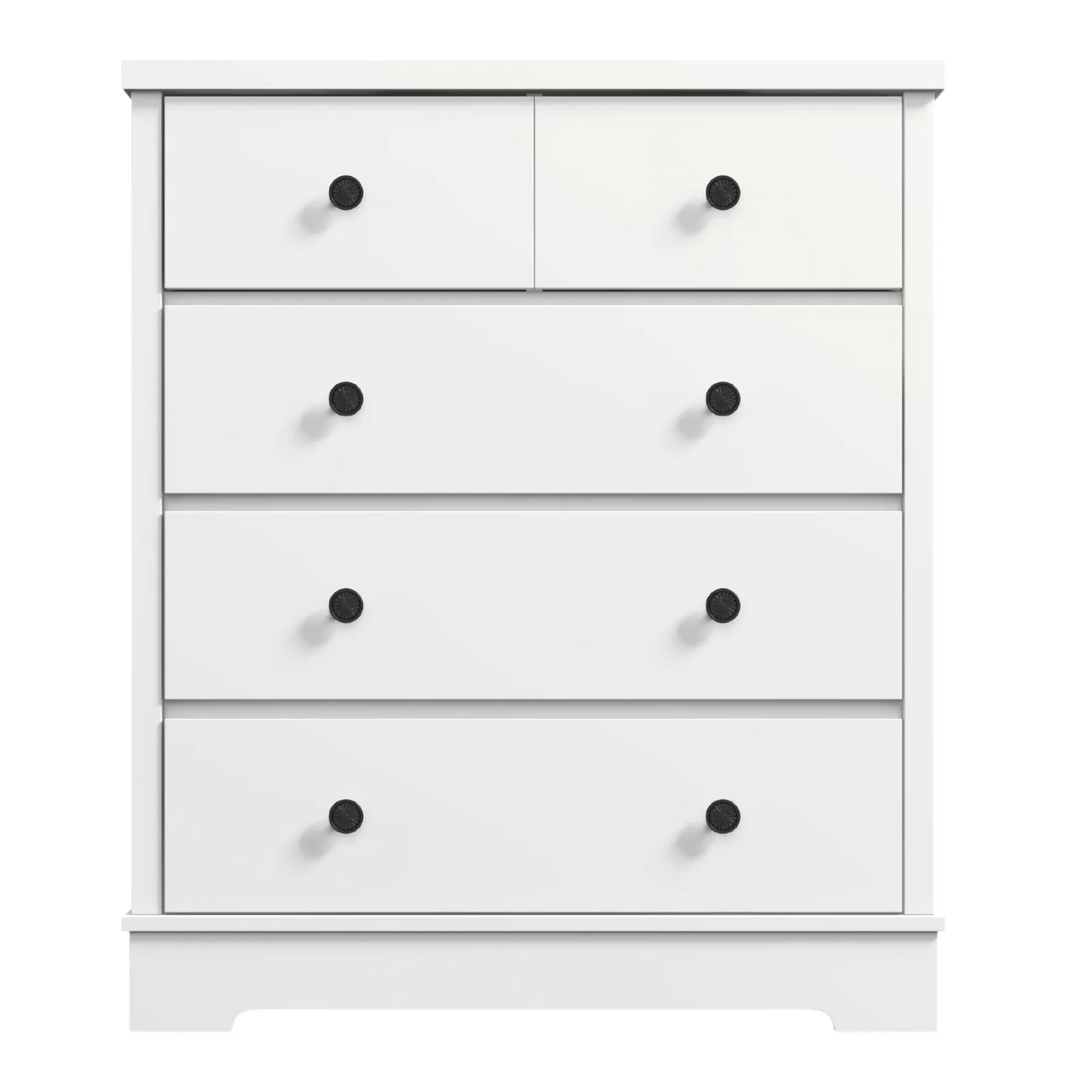 Margaux White Coastal Style Chest of Drawers Tallboy