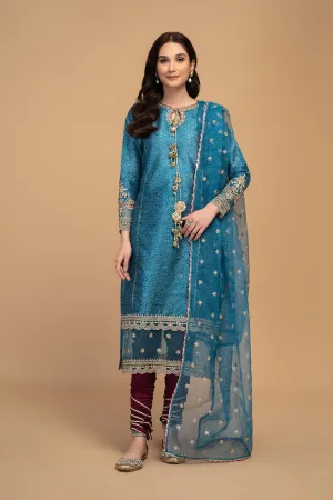 Maria B Sea Green Traditional Pakistani Kameez Salwar Suit Party Wear