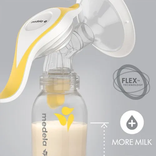 MEDELA HARMONY MANUAL BREAST PUMP (with flex PersonalFit Flex)