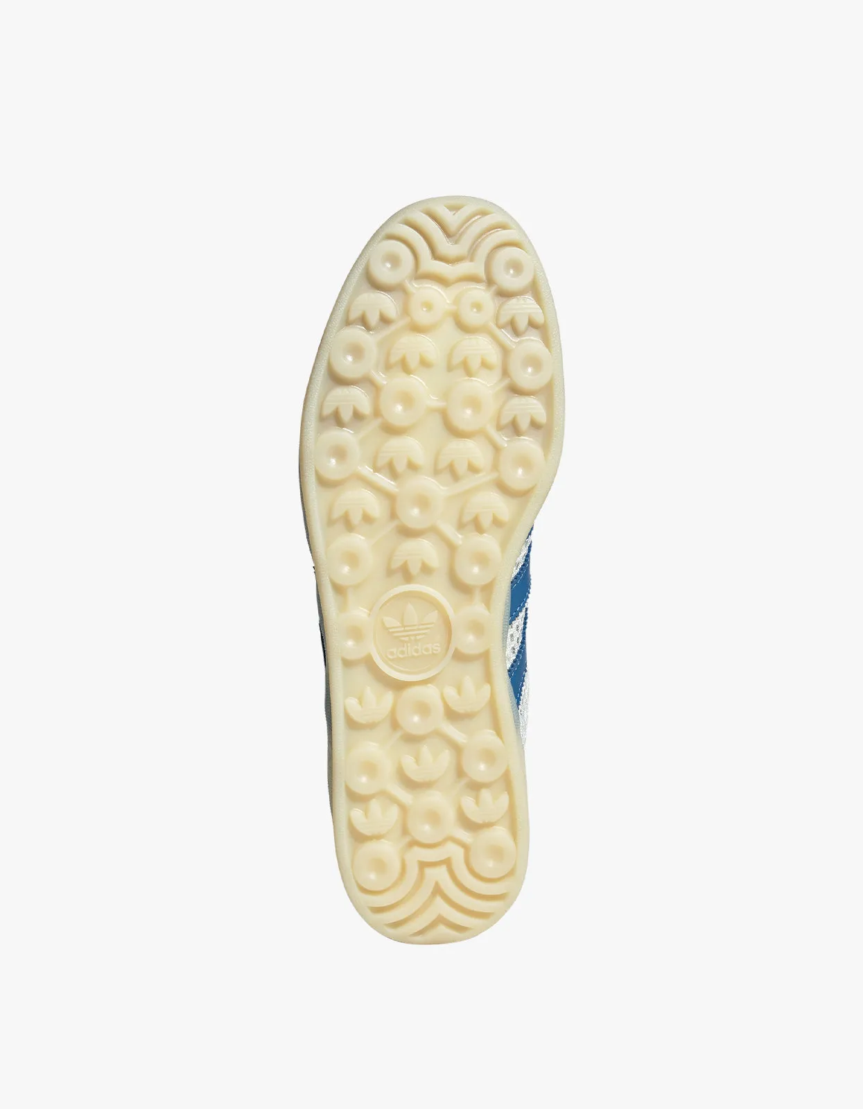 Mens Gazelle Indoor - Off White/Focus Blue/Warm Vanilla