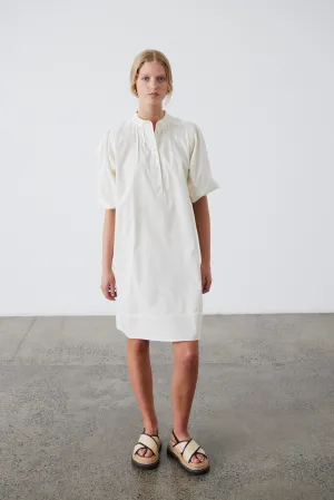 Mila Cotton Dress - Milk
