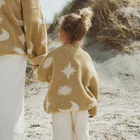 Moon Knit Cardigan - Golden