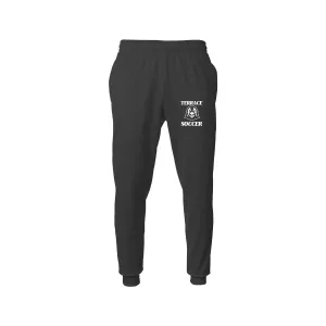 Mountlake Terrace High School Soccer Cotton Jogger (Black/Grey)