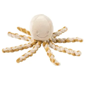 Nattou Piu Piu Soft Toy - Octopus Caramel